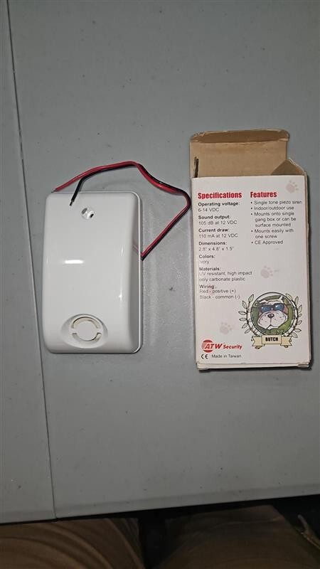 ATW Security The Bulldog Indoor/Outdoor Low Profile Siren