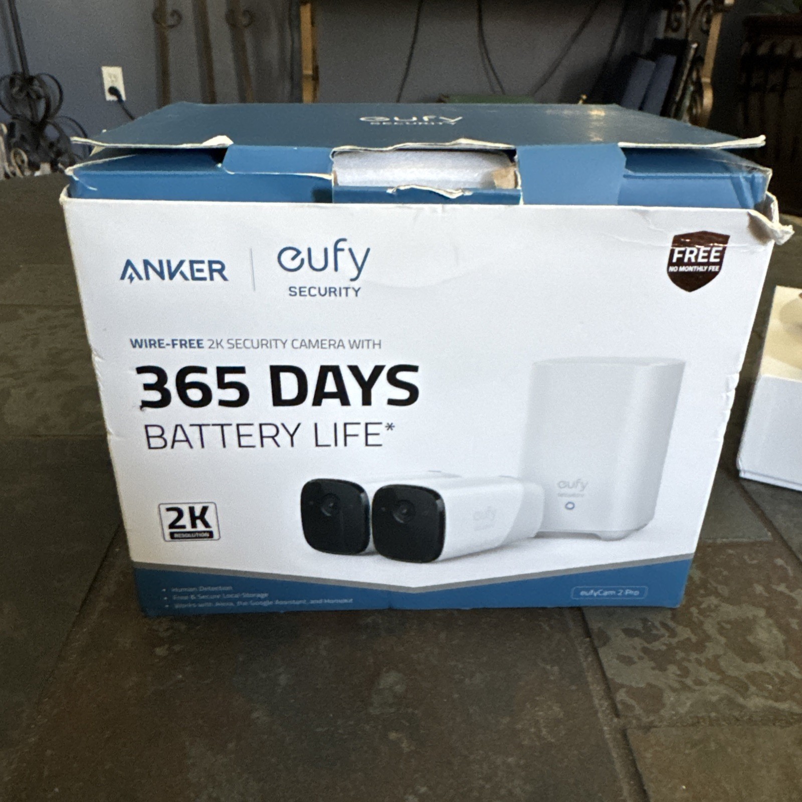 Anker EufyCam 2 1080p 2-Cam Wireless Home Security Camera System