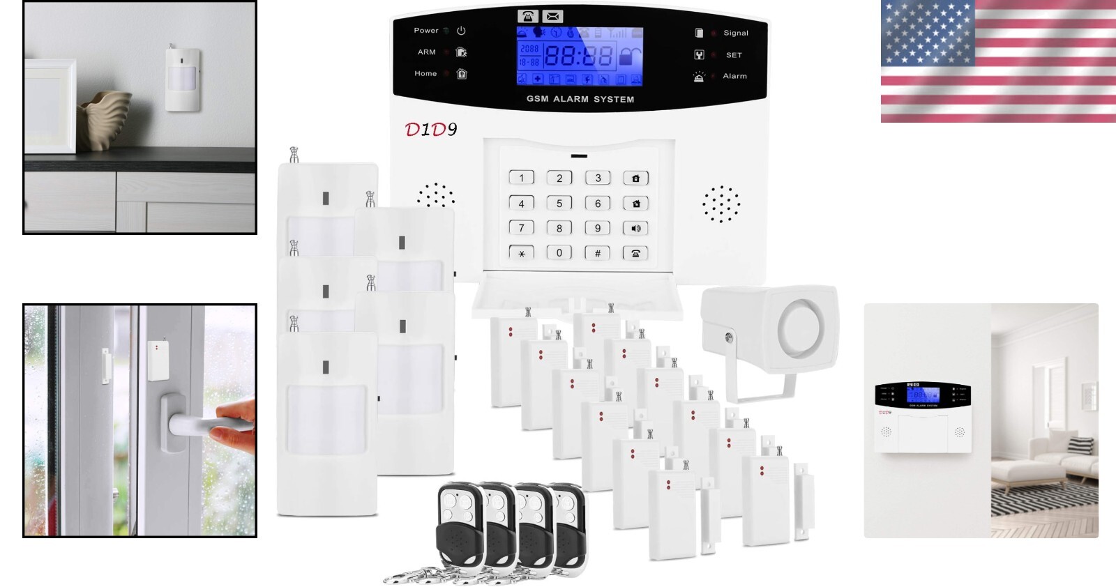 Home Burglar Alarm System