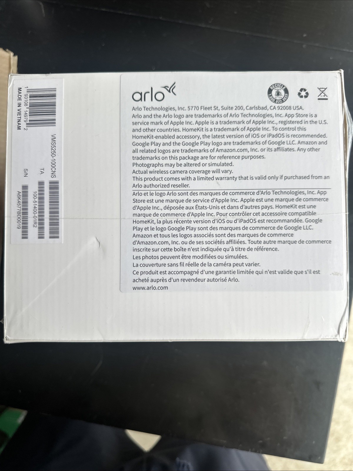 Arlo Ultra Security Camera 4K (3rd Gen) 2025 Release 2 Cameras with Smart Hub