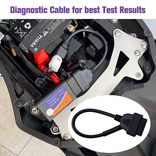 OBD2 Cable Connector Scanner for Yamaha FJR FZ09 FZ10 MT07 MT09 MT10 R1 R6