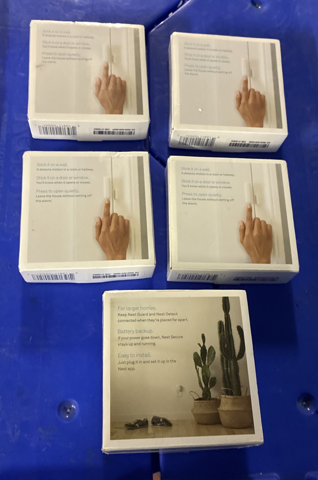 Nest Connect H17000EF plus four Nest Detect H1100WES all sealed new