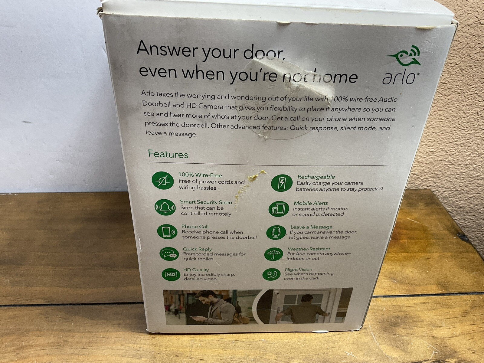 Arlo Smart Home Pro HD Camera Plus Audio Doorbell and Chime System
