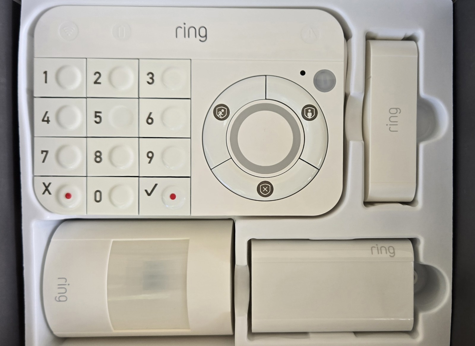 New Open Box Ring Wireless Alarm Security Kit 5-Piece (Gen 2) FREE US SHIPPING