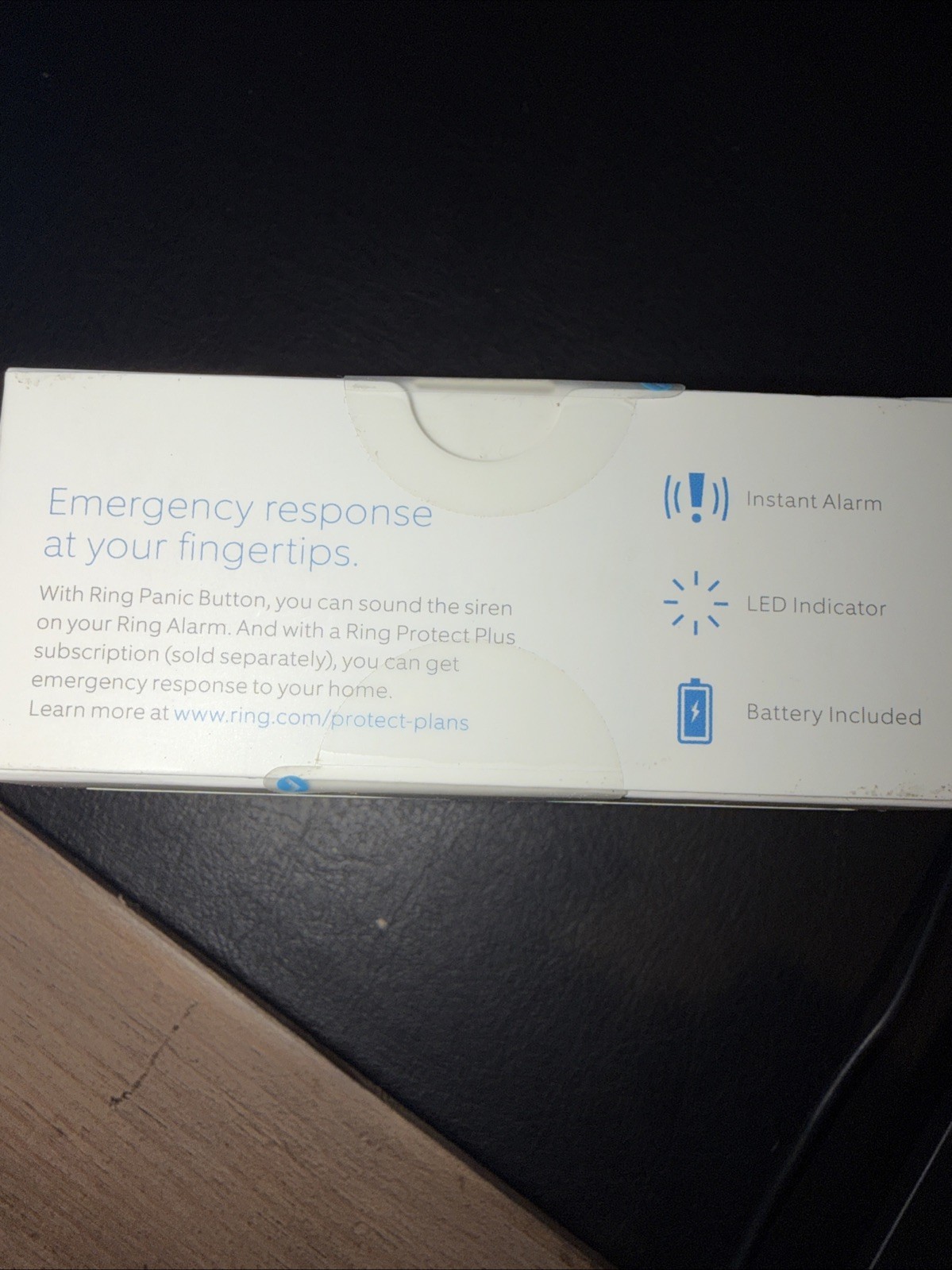 Ring Panic Button