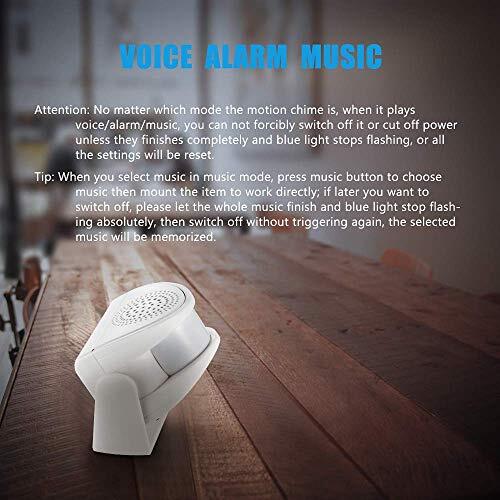 Wireless Business Entrance Chime Entry Alert Alarm Bell Door IR Sensor Detector