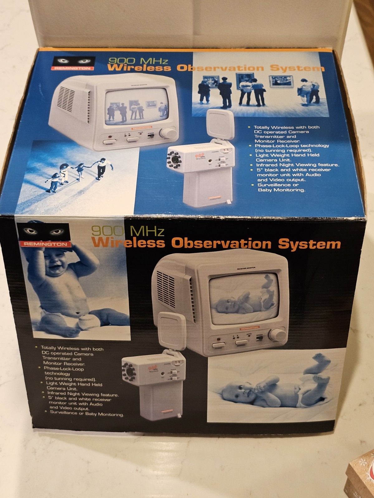 Vintage New Old Stock Remington 900 Mhz Wireless Observation System Infrared