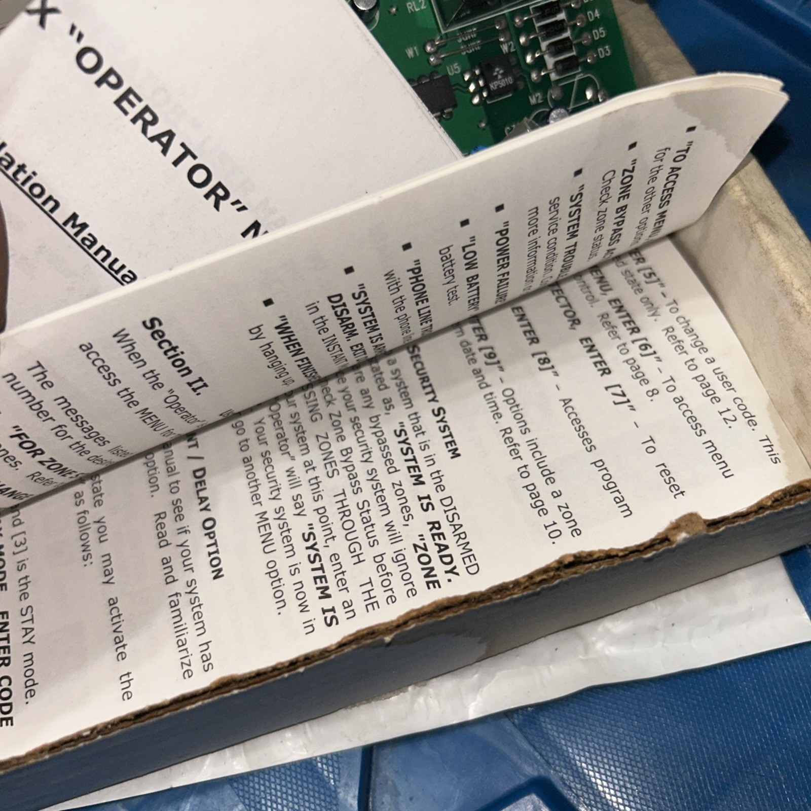Caddx Controls NX-540 V1 NetworX Operator Module for NX-8 UTC GE NEW IN BOX