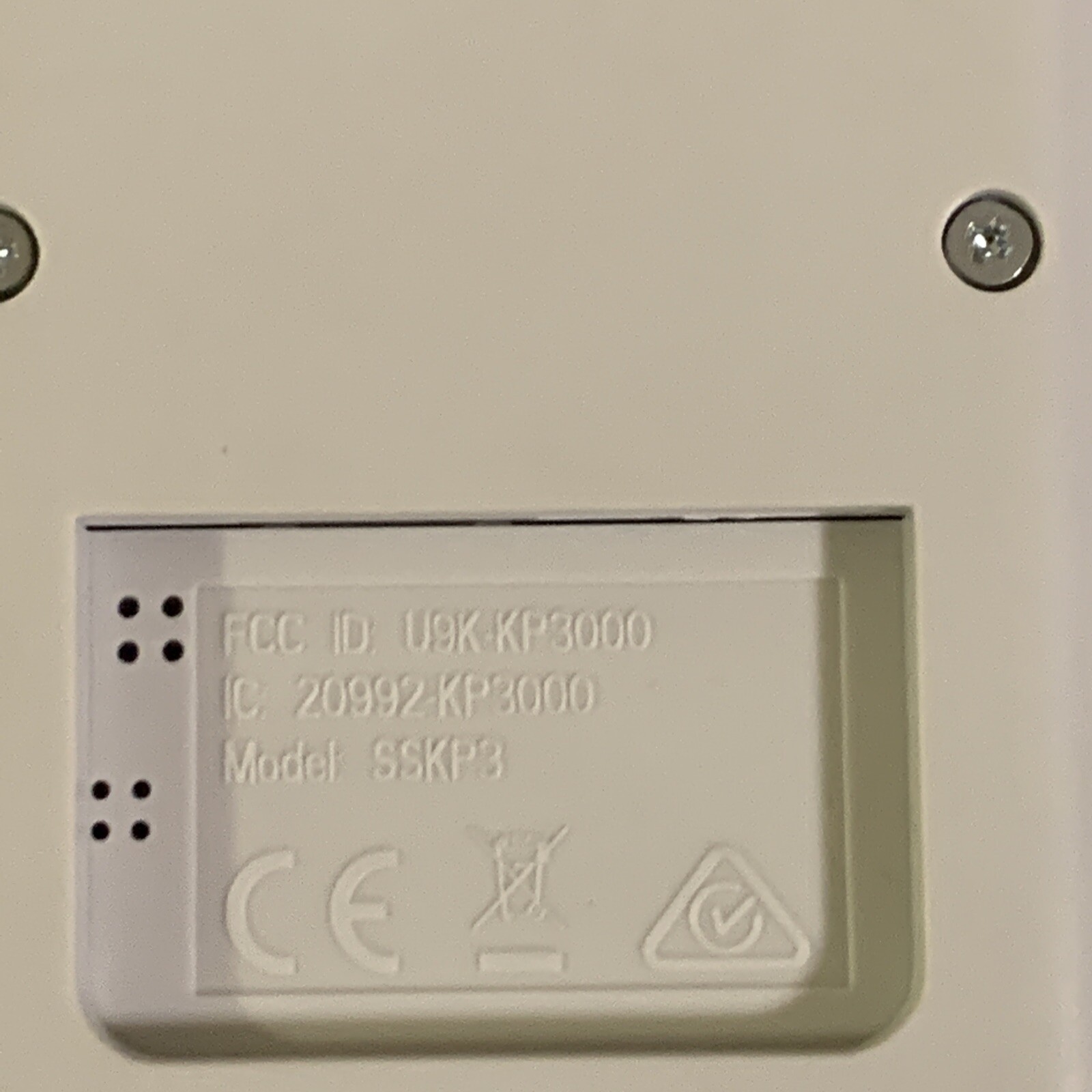 Simplisafe KP3W Wireless Keypad 3rd Generation – White