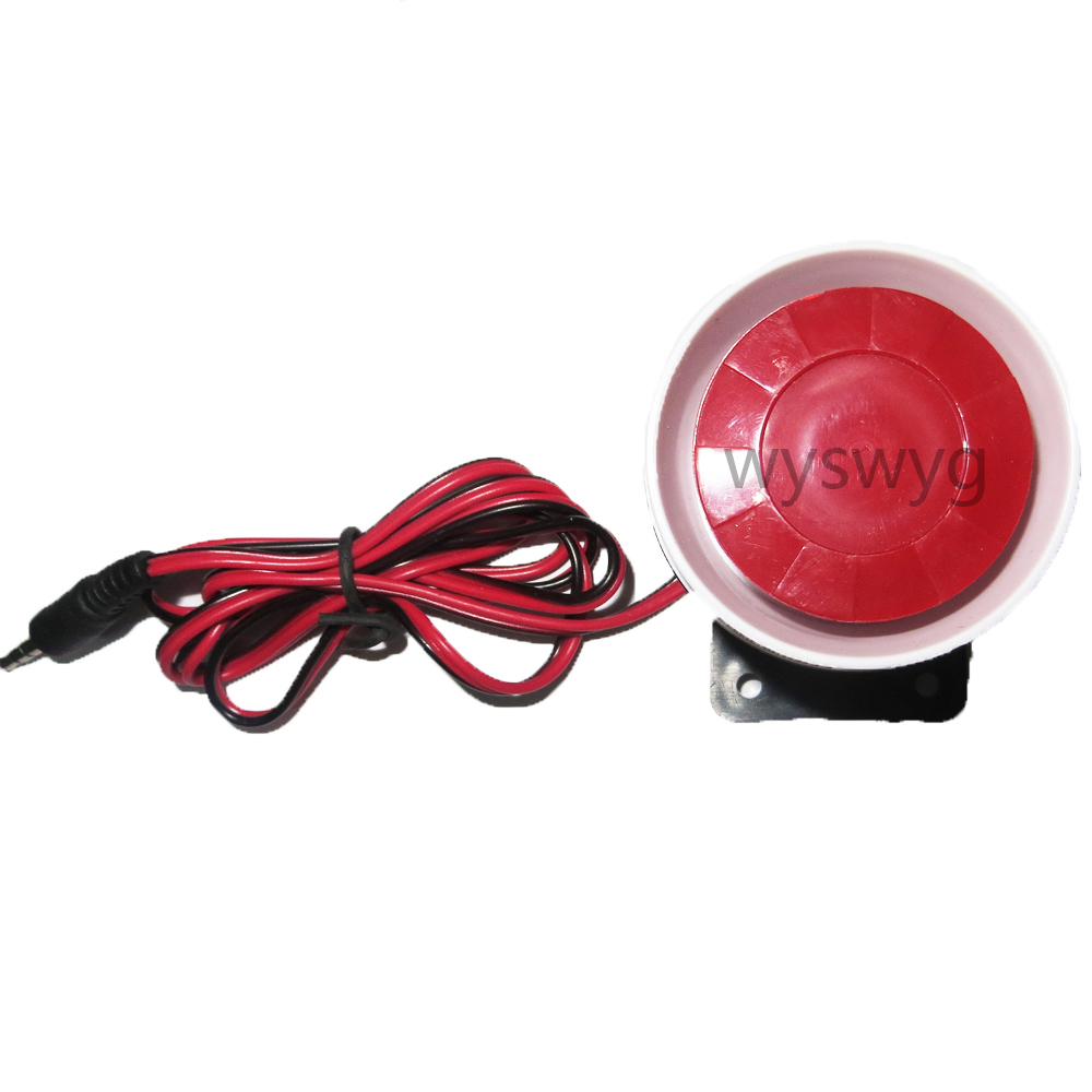 DC12V Alarm Alert Speaker Buzzer Horn 120dB For Secure & Alarm System