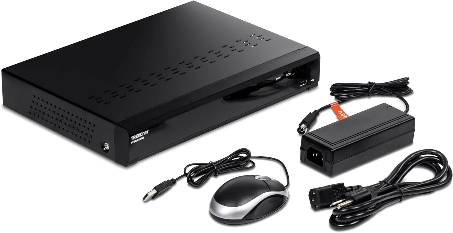 TRENDnet TV-NVR1508 8-Channel H.265 4K (8MP) PoE NVR