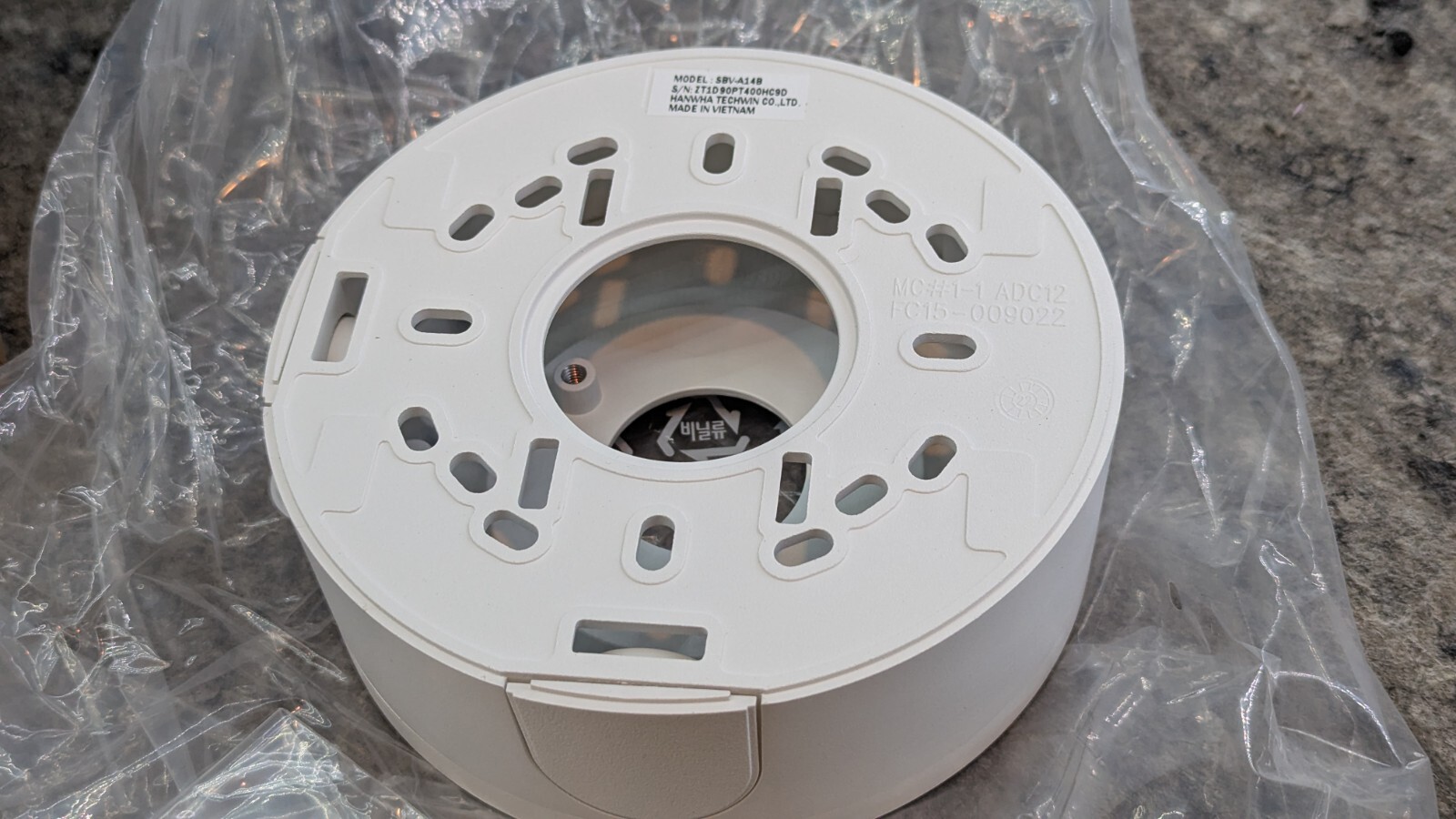 Hanwha Techwin SBV-A14B Wisenet A series cameras for GangboxesSecurity Accessory