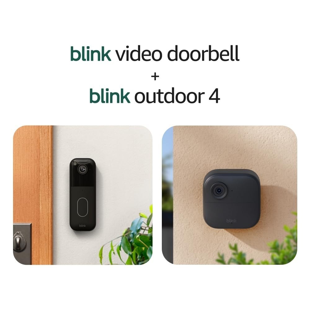 Blink Outdoor 4 Wireless Smart Security Camera – 1080p HD, Two-Year Battery