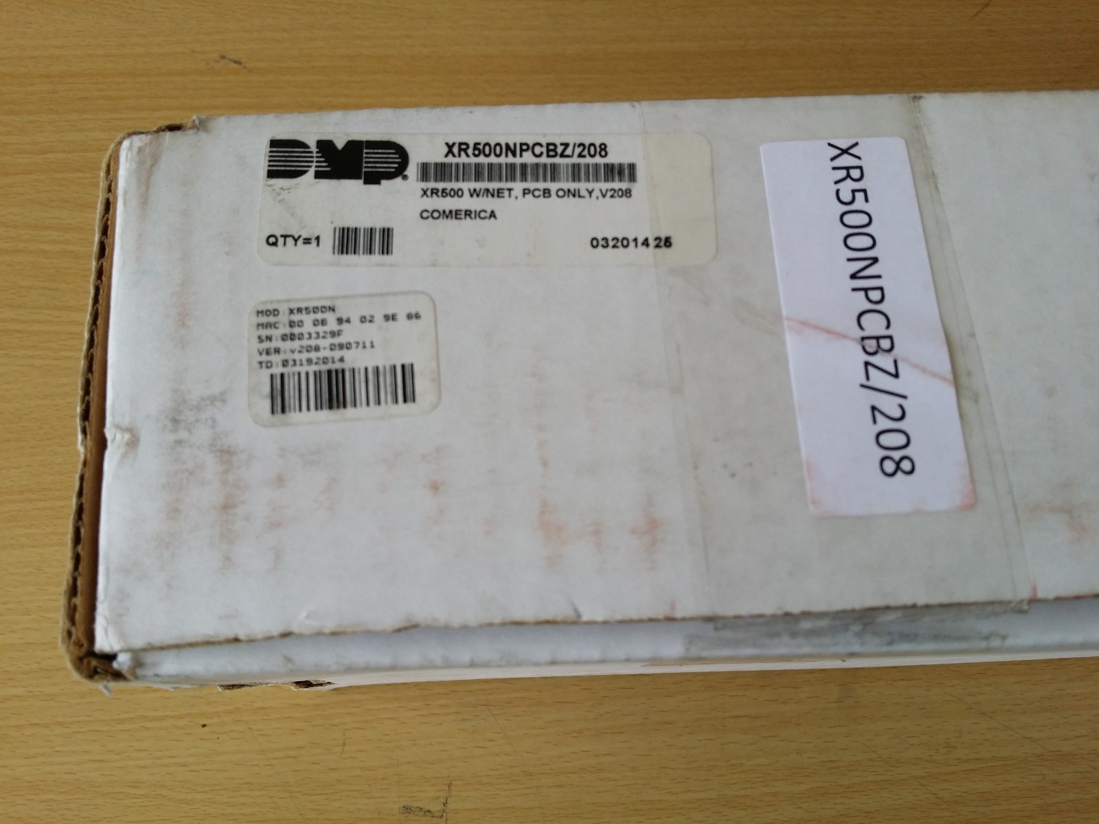 New DMP XR500NPCBZ / 208 Commercial Monitoring PCB