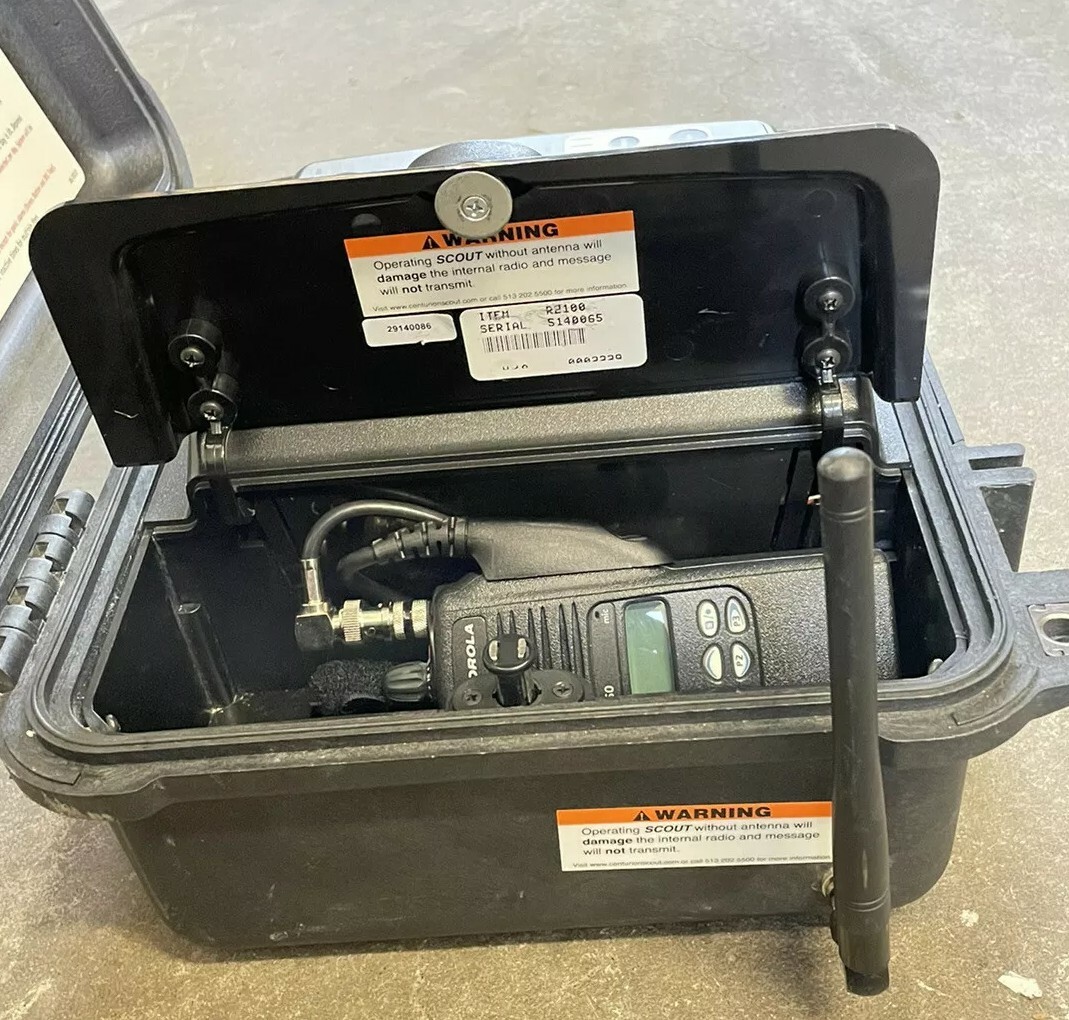 Centurion Scout II R2100 | Portable Alert System | StopTech | w/ Motorola HT1250