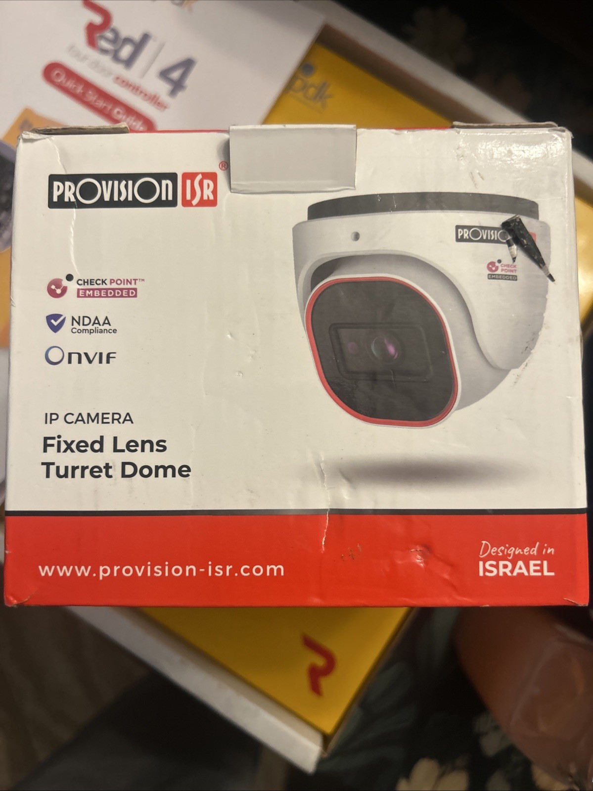 di-340ipe -28-v5 fixed lens turret dome from provision isr