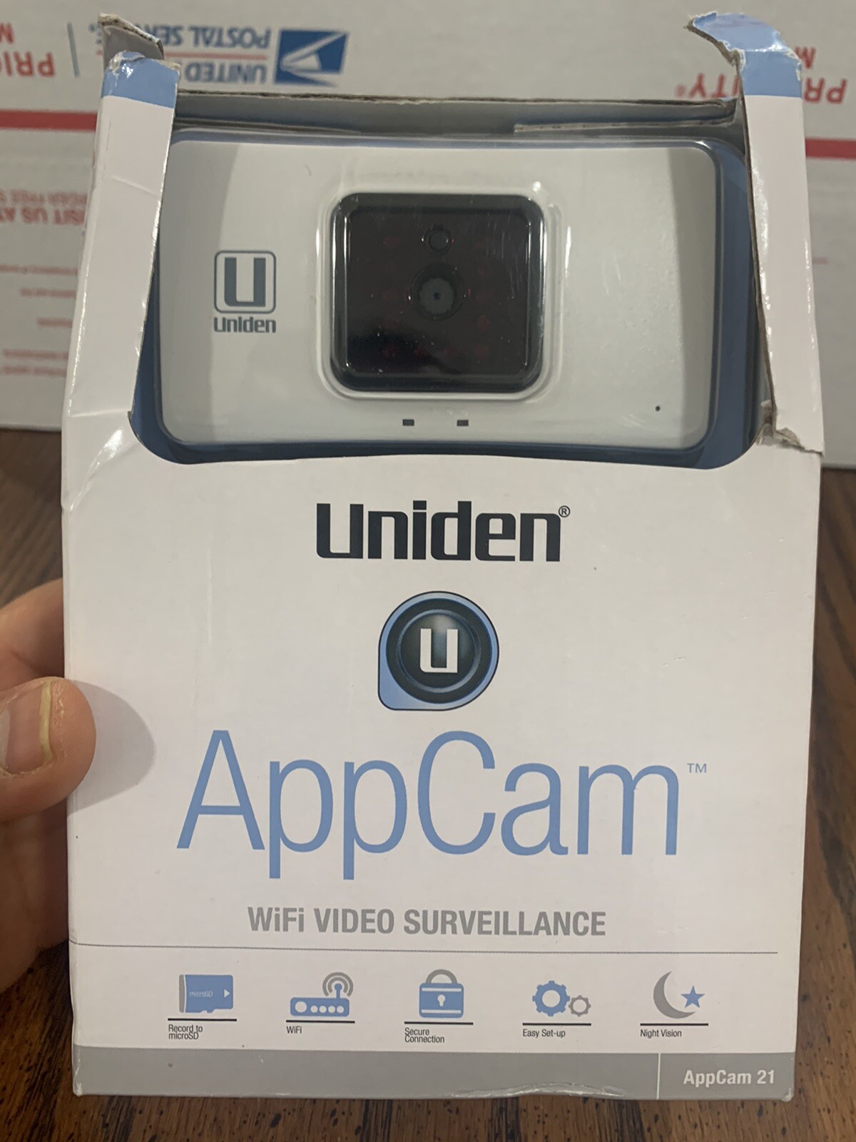 Uniden APPCAM21 Indoor Wireless WIFI Camera – Monitor Anywhere – No PC Required