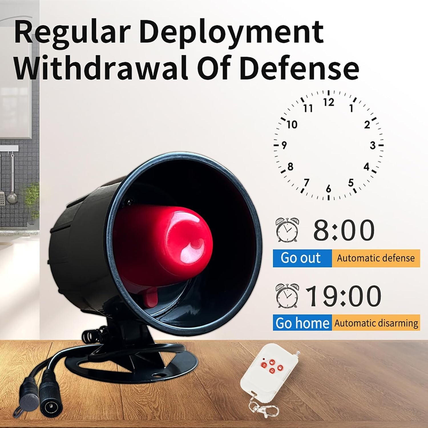 Tuya app WiFi Version, Home Alarm, Store Anti-Theft Alarm, Office Infrared door