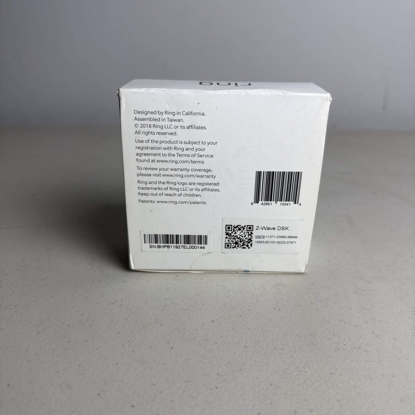 Ring Alarm Panic Button New SEALED Emergency