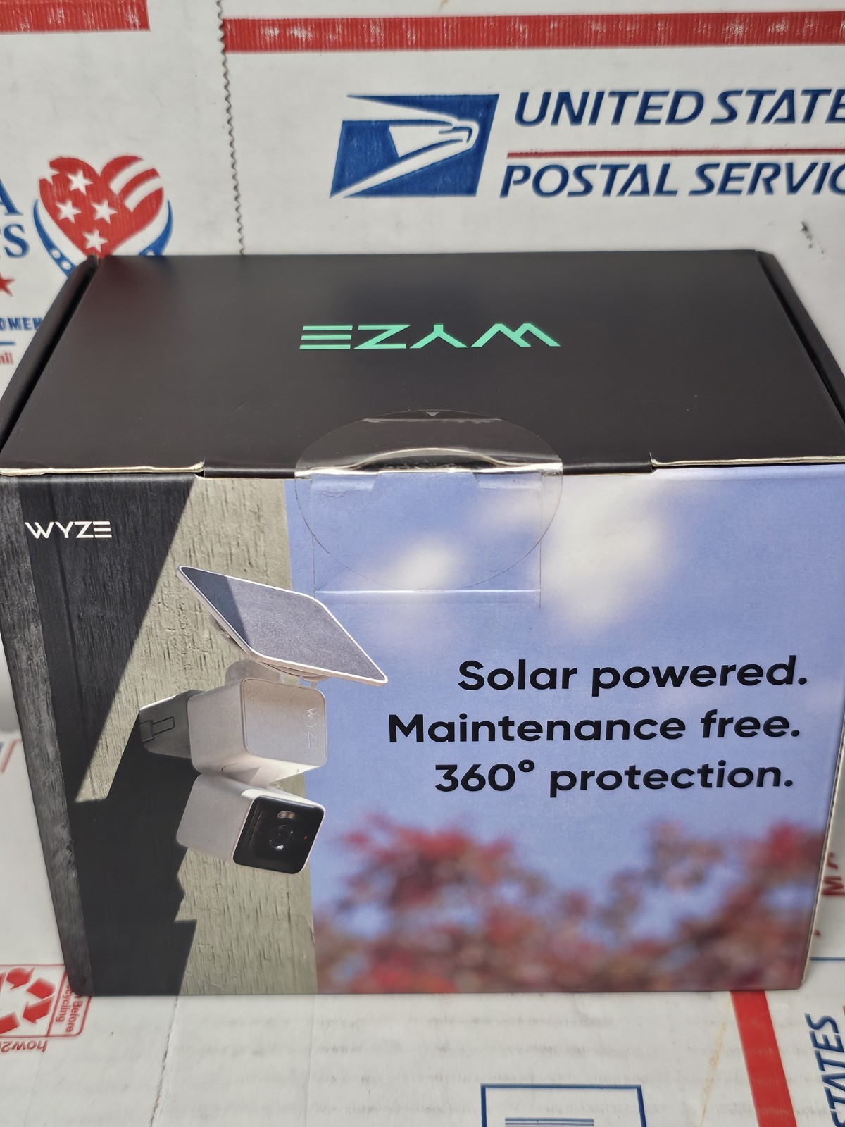 Wyze Solar Cam Pan 2K Wi-Fi Solar/Battery Pan/Tilt Color Night Vision SEALED REA