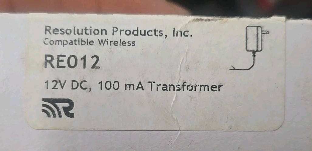 New Resolution Products RE012 Power Supply Translator 12V DC 100mA