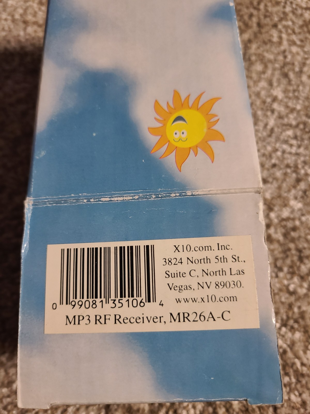 X10 MP3 RF Receiver, MA26A-C