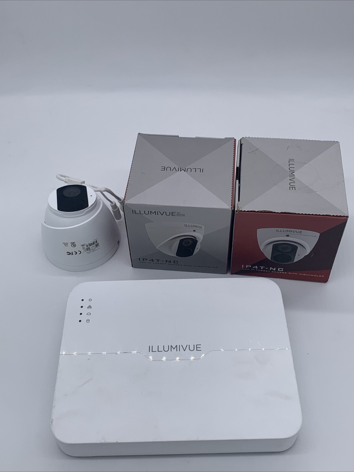 8-Channel 1TB NVR8-K with 3 x 4MP IP NightColor Turret Camera Kit