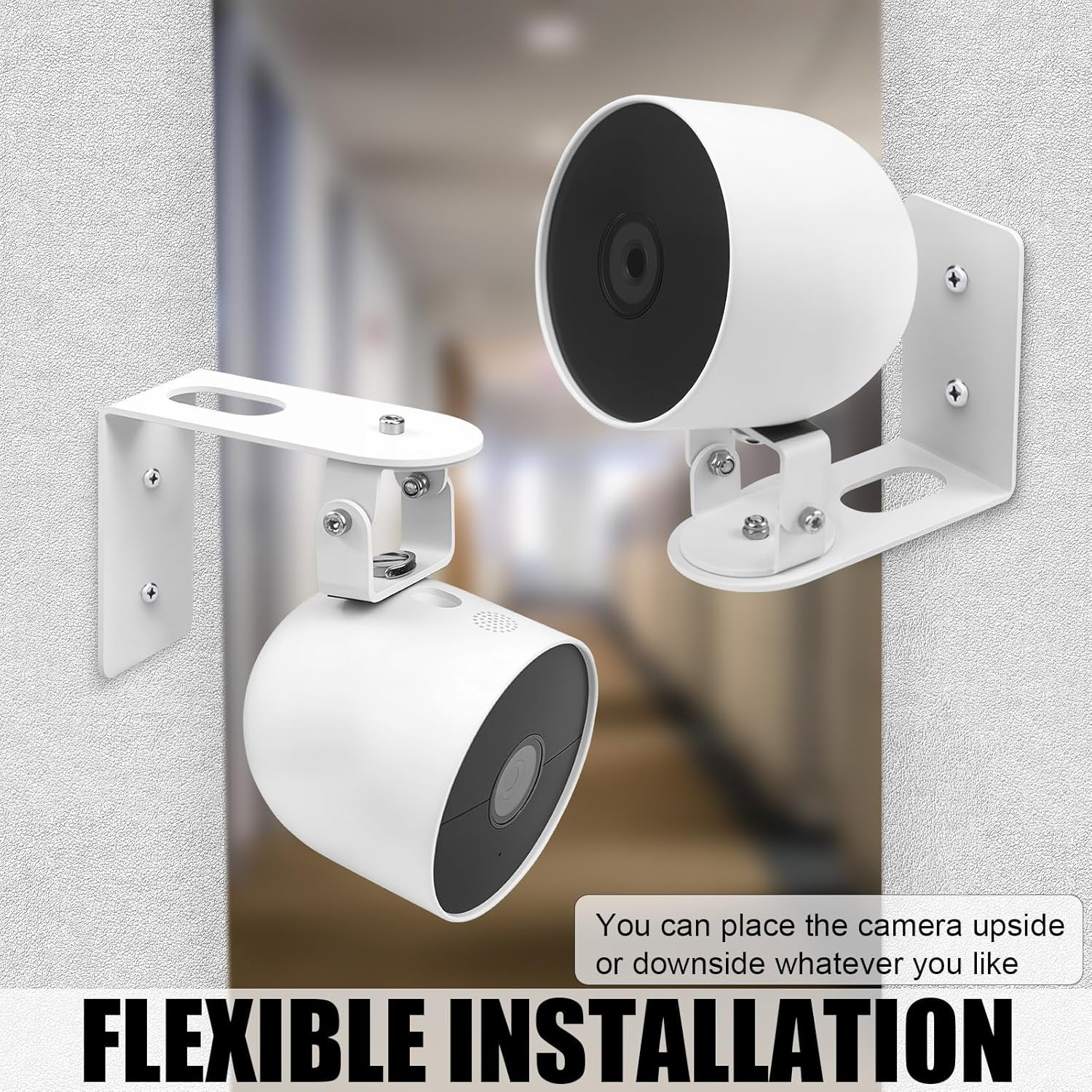 Nest Camera Mount Compatible with Google Nest Cam Outdoor or Indoor, Battery – 2