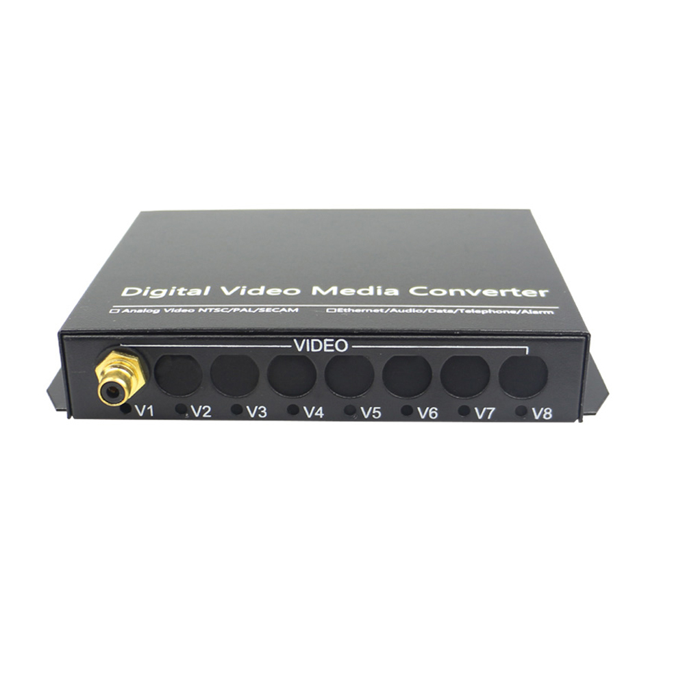 Audio Fiber Optical Media Converter 1 CH Hi Fi Broadcast Transmitter Receiver