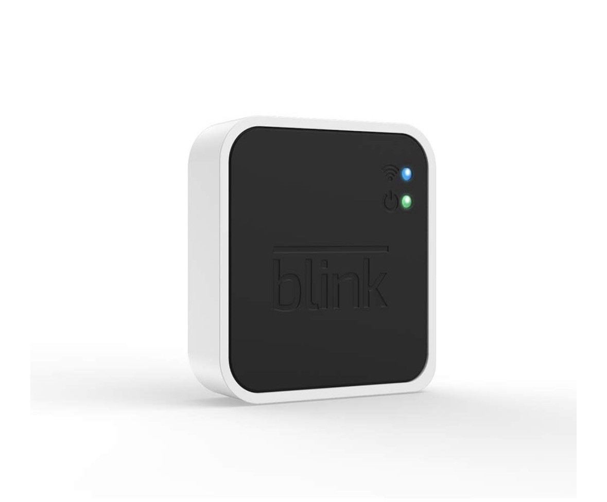 Blink Mini Indoor Camera System with Sync Module 2 & wall mount.