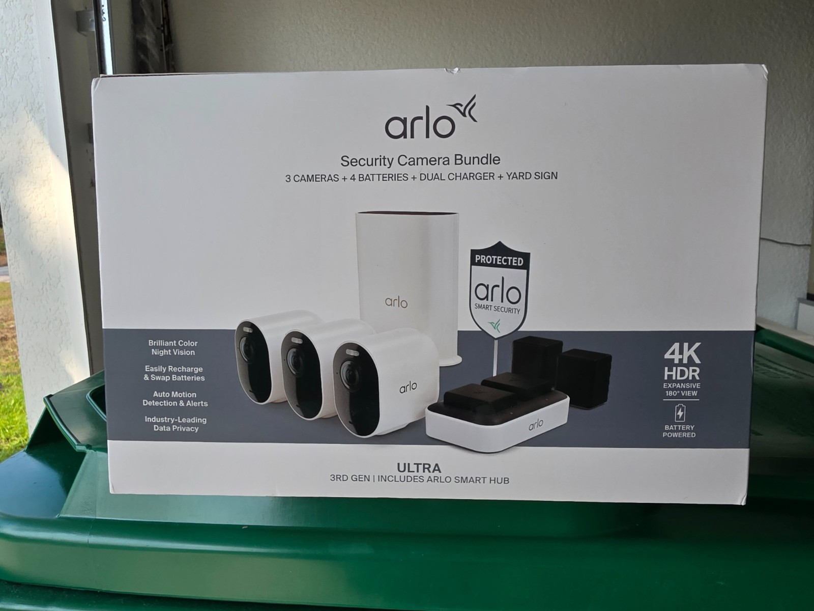 Arlo – Ultra 3 Outdoor Security Cameras BUNDLE 4K HDR (3rd Gen, 2025 Release)