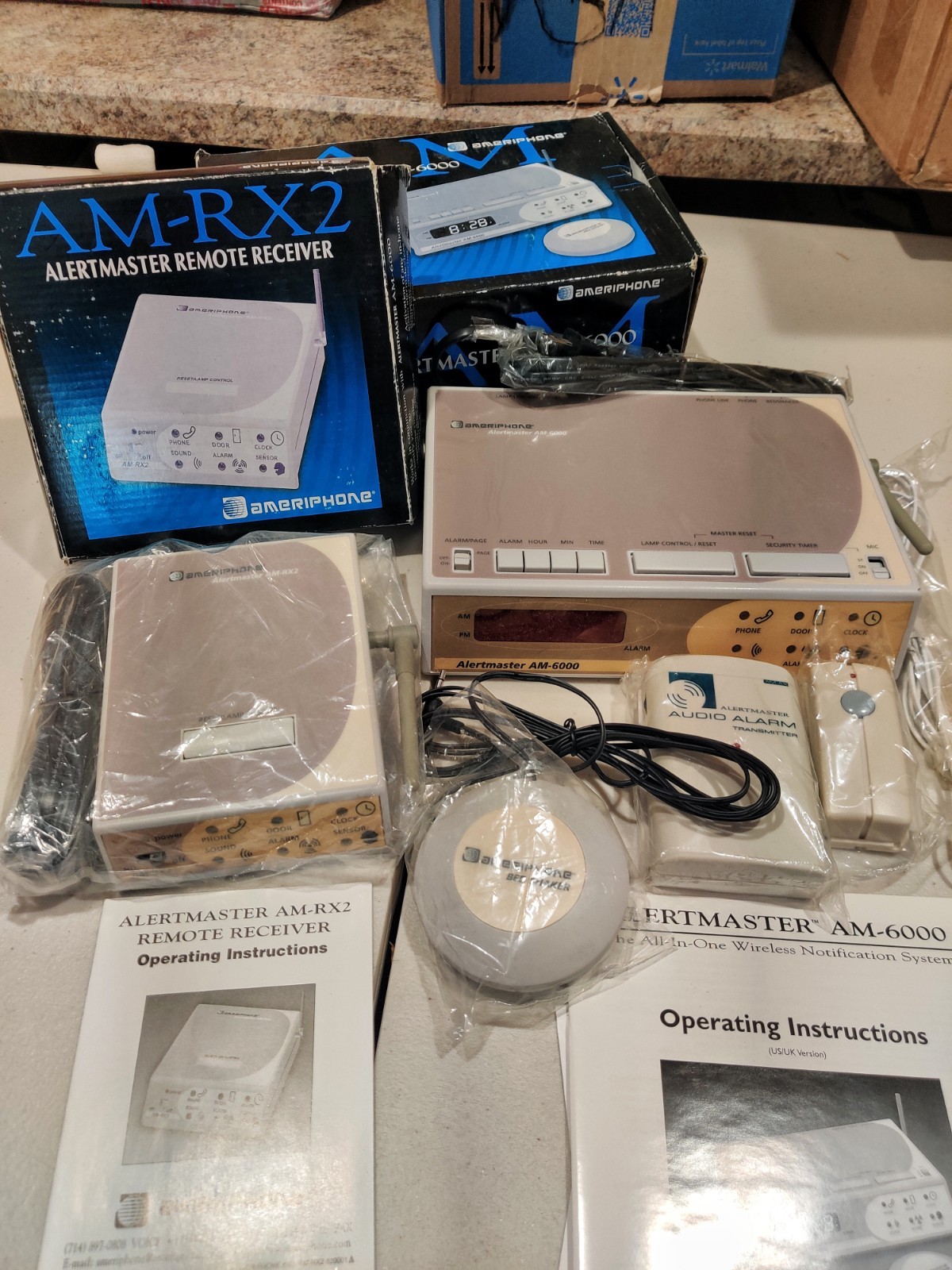 All In One Wireless Alert Master AM-6000 & AM-RX2 Alert Master Remote Receiver