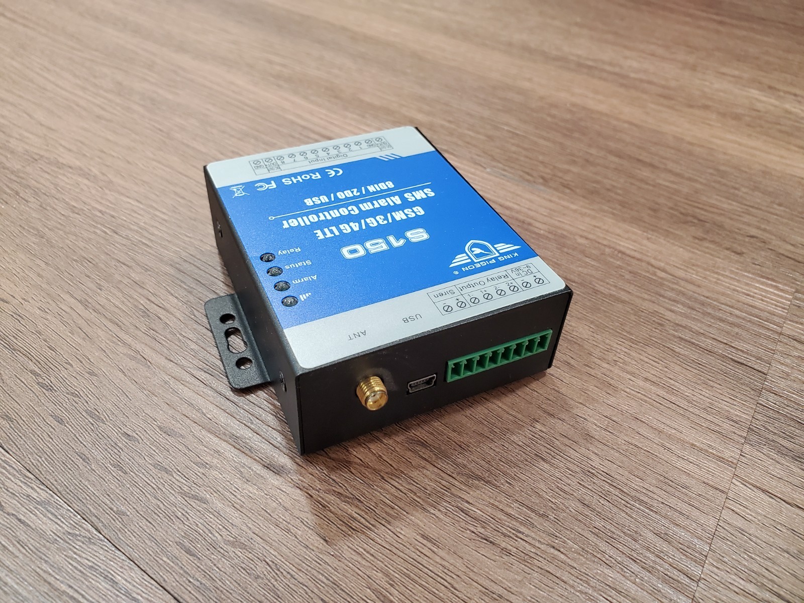S150 4G GSM SMS Alarm Remote Controller Alarm Relay Switch