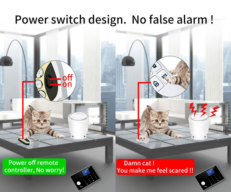 Sistema de Alarma para Casa Security Alarm System Wireless WIFI GSM Alexa Google