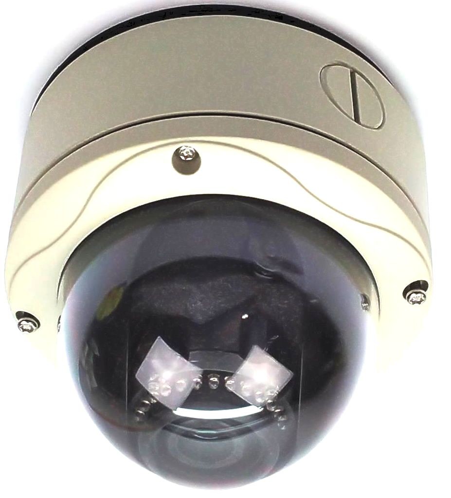 Arecont Vision MegaDome 2 IP Dome Camera P-Iris Telephoto Lens AV10255PMTIR-SH