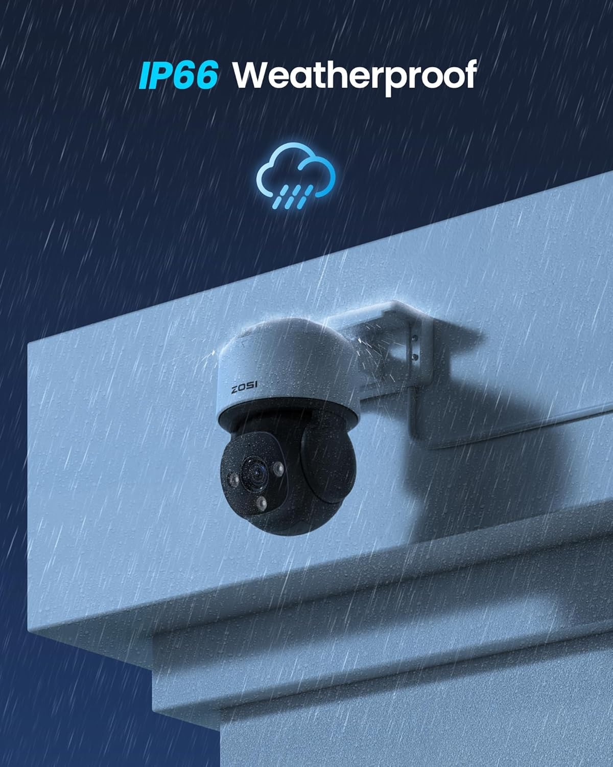 ZOSI C290 4K 8MP 8CH POE Security Camera System Human Vehicle Face Detect 2TBHDD