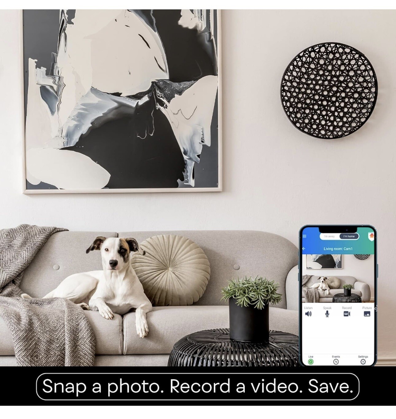 VIVITAR Smart Security High Definition Wi-Fi Camera NIB Motion Speaker