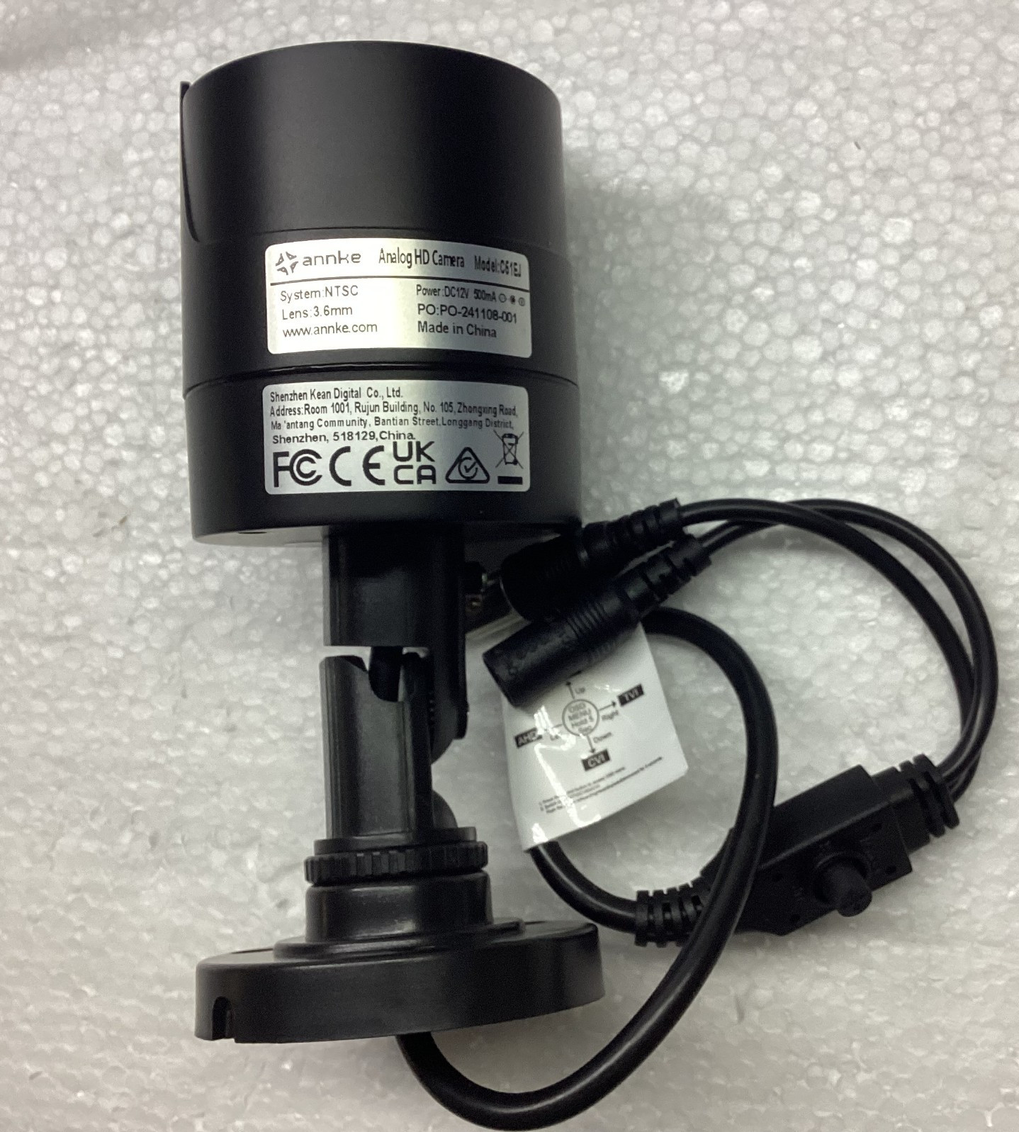 ANNKE CCTV Home Security Surveillance IR Night Camera – 100ft Cable. NEW