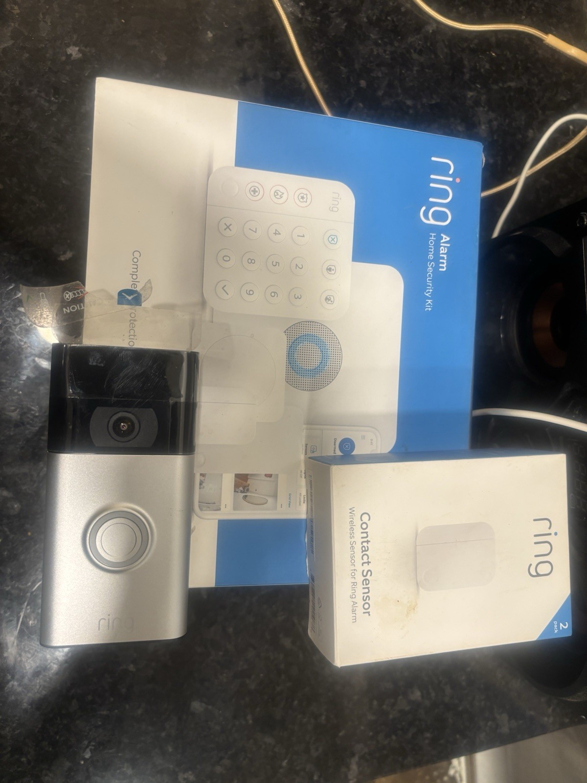 Ring 4K18SZ0EN0 Wireless Indoor 2 HD Alarm Kit
