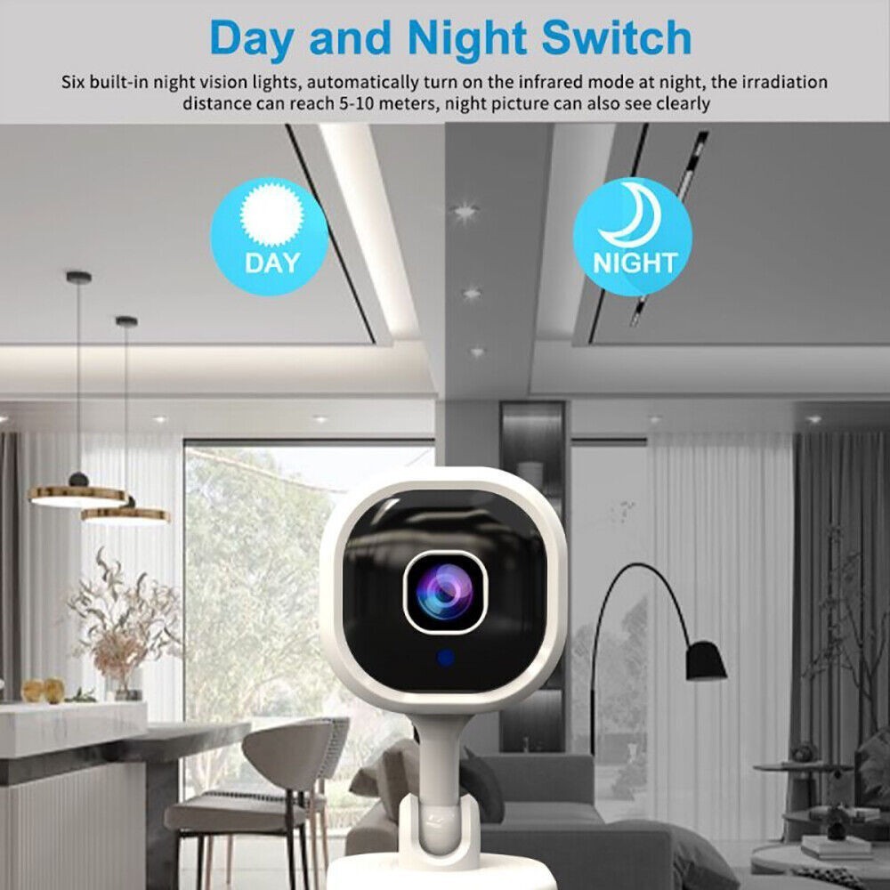 1080p Smart Home WiFi Camera Indoor IP Security Surveillance System Night Vision