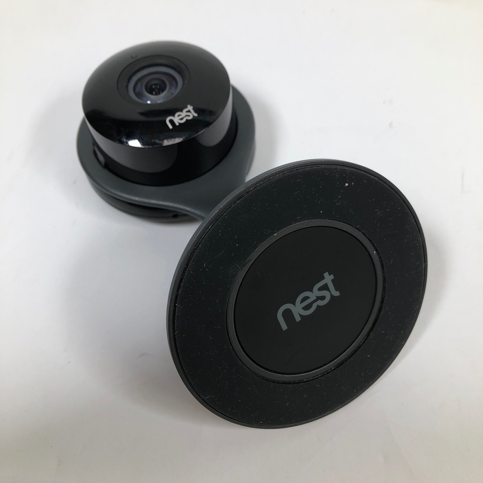 Google Nest Cam Indoor Security Camera A0005 1st Gen, Magnetic Stand