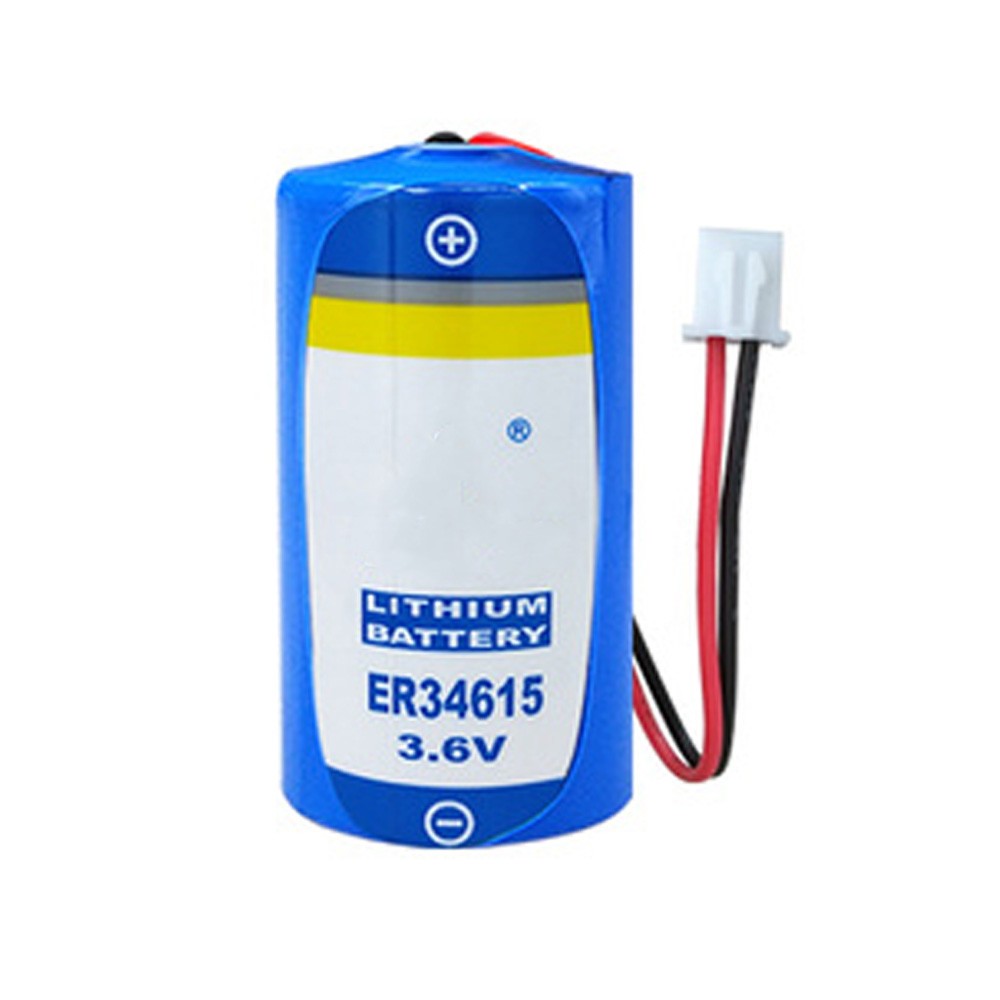 5Pcs ER34615 3.6V 19000mAh Battery with 2.54 White Plug for Memory Power Supply