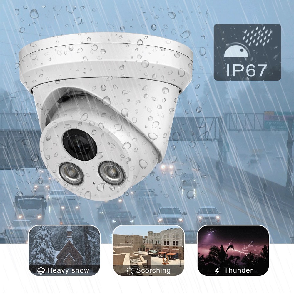 Vikylin 12MP 8CH 8POE NVR Systems 4K 8MP Full Color+IR IP Camera Dual Light lot