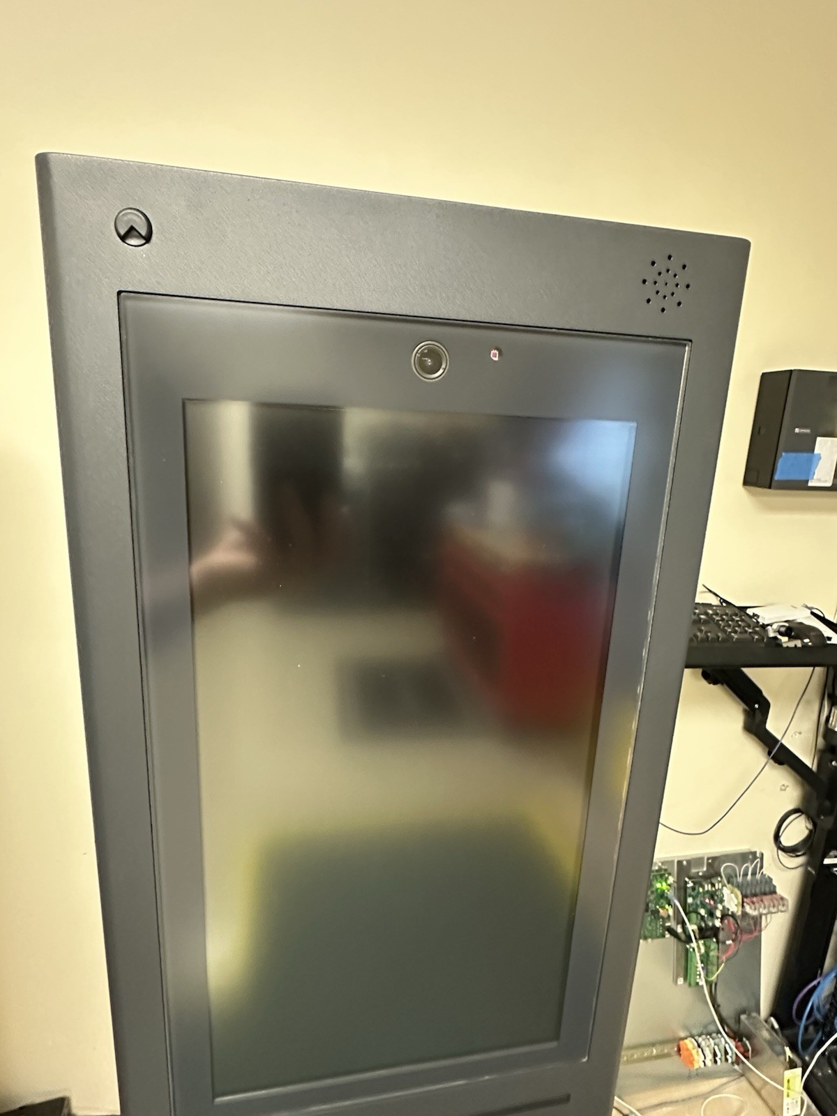 Skidata Kiosk Lite Axis P 1245 Pin Hole Camera Mount