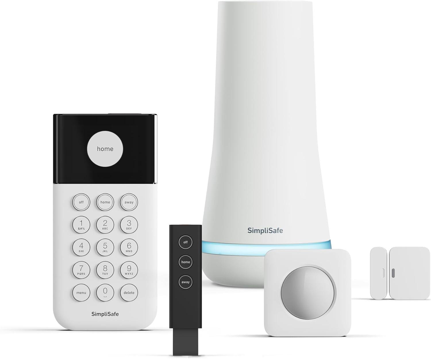 SimpliSafe 5-Piece Wireless Home Security System – Alexa & Google Compatible