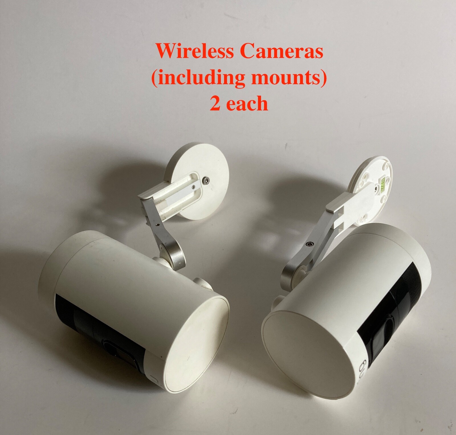 Ring Home Security System (used) (9 Piece) incl. 2 wireless cameras & mounts