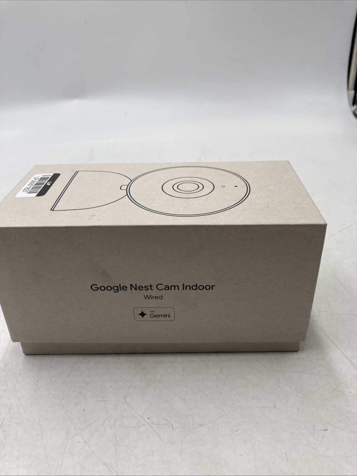 Google Nest Cam Indoor (Wired, 3rd Gen) -Security Camera, 2K Video & Gemini