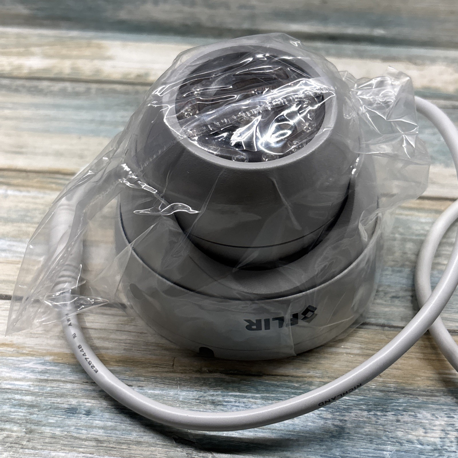 2X FLIR N243EW2 Rugged Design 24m IR Range Mini Dome Camera, White- Fast Shippin