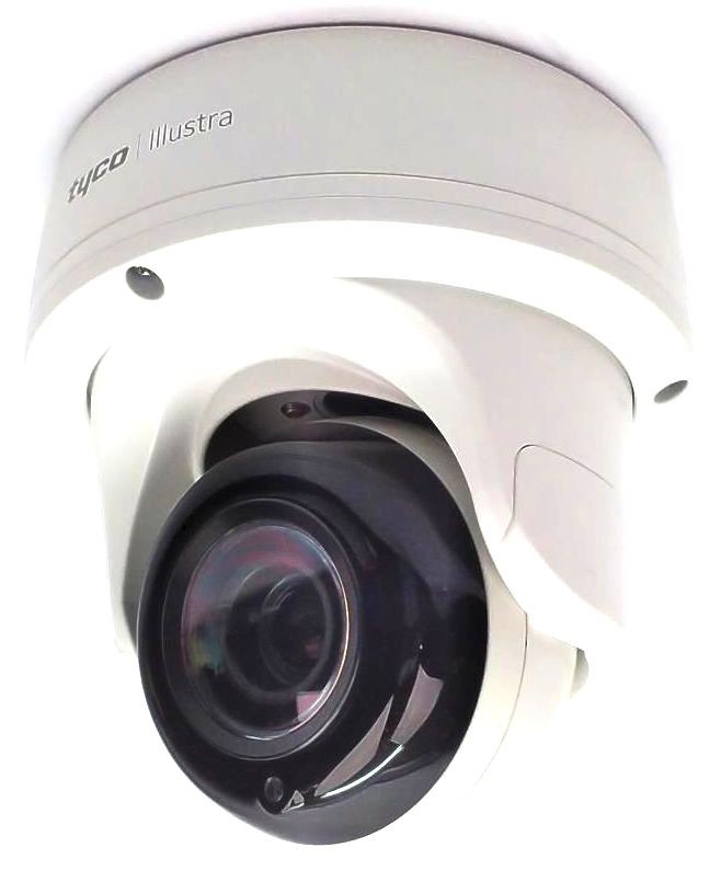 Tyco Illustra IP Network Security Camera Day Night Outdoor Pro Mini-Dome