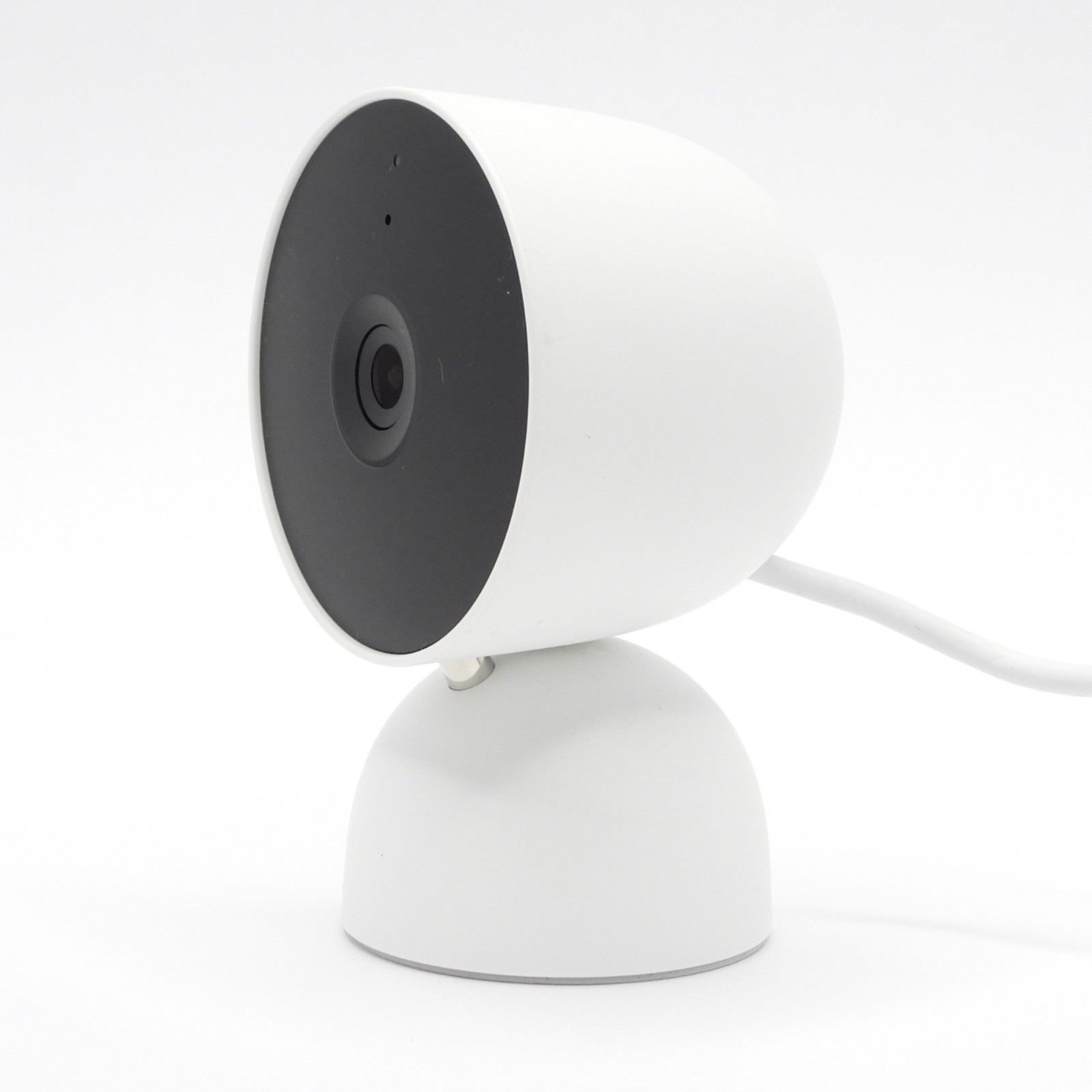 Google Nest Security Cam Indoor 1080p Wired 2nd Generation (White Snow) GJQ9T